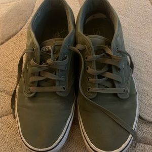 Army green vans